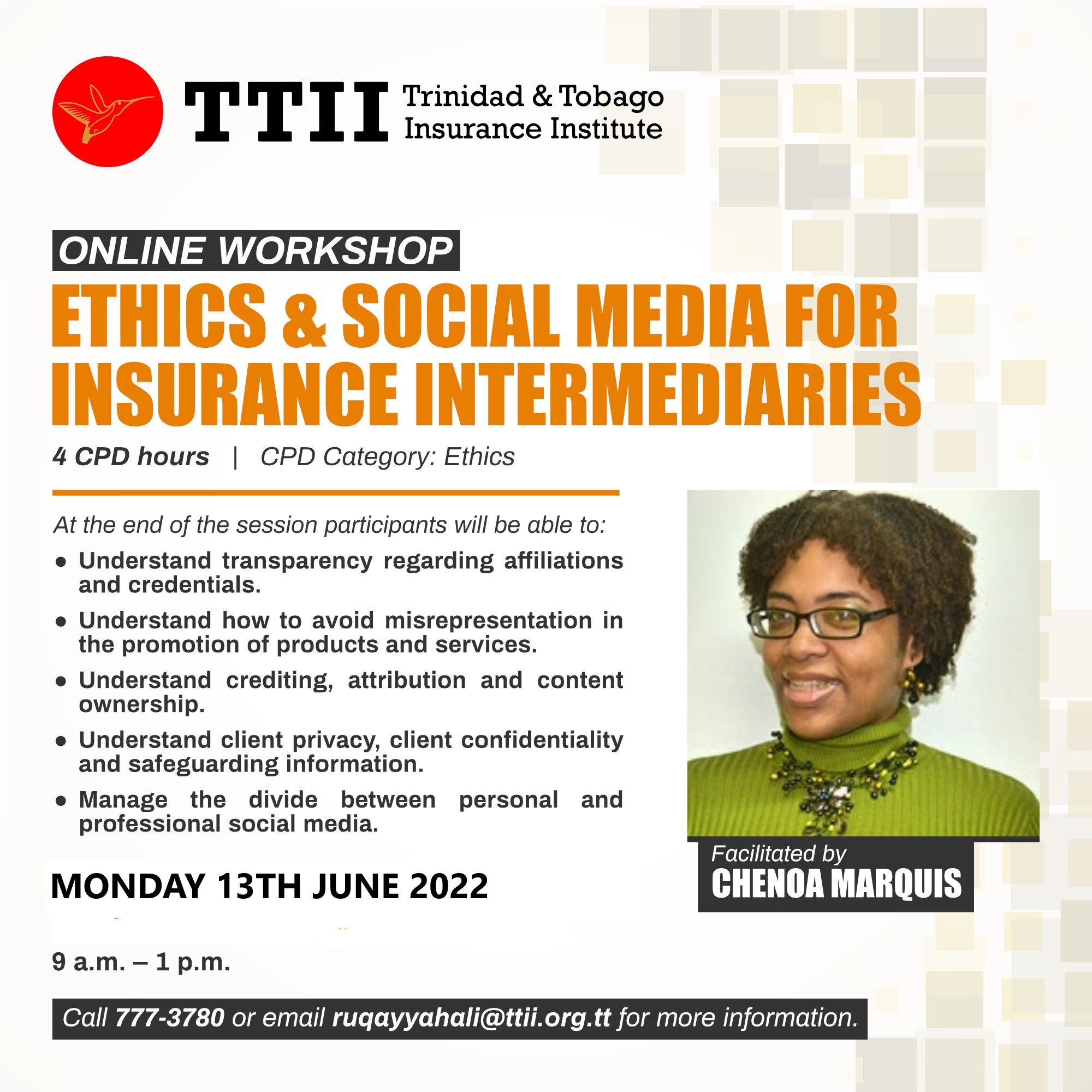 Ethics & Social Media for Insurance Intermediaries