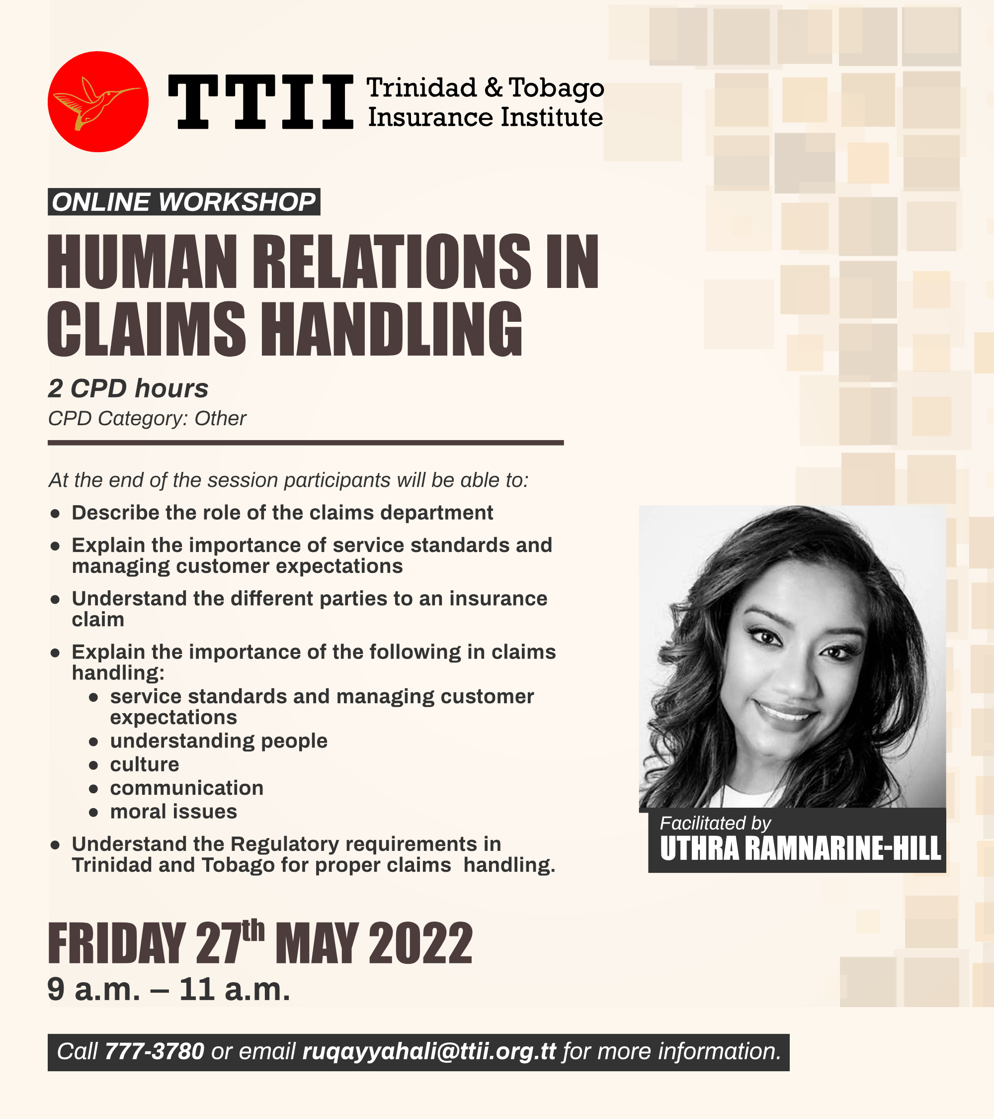 Human Relations in Claims Handling
