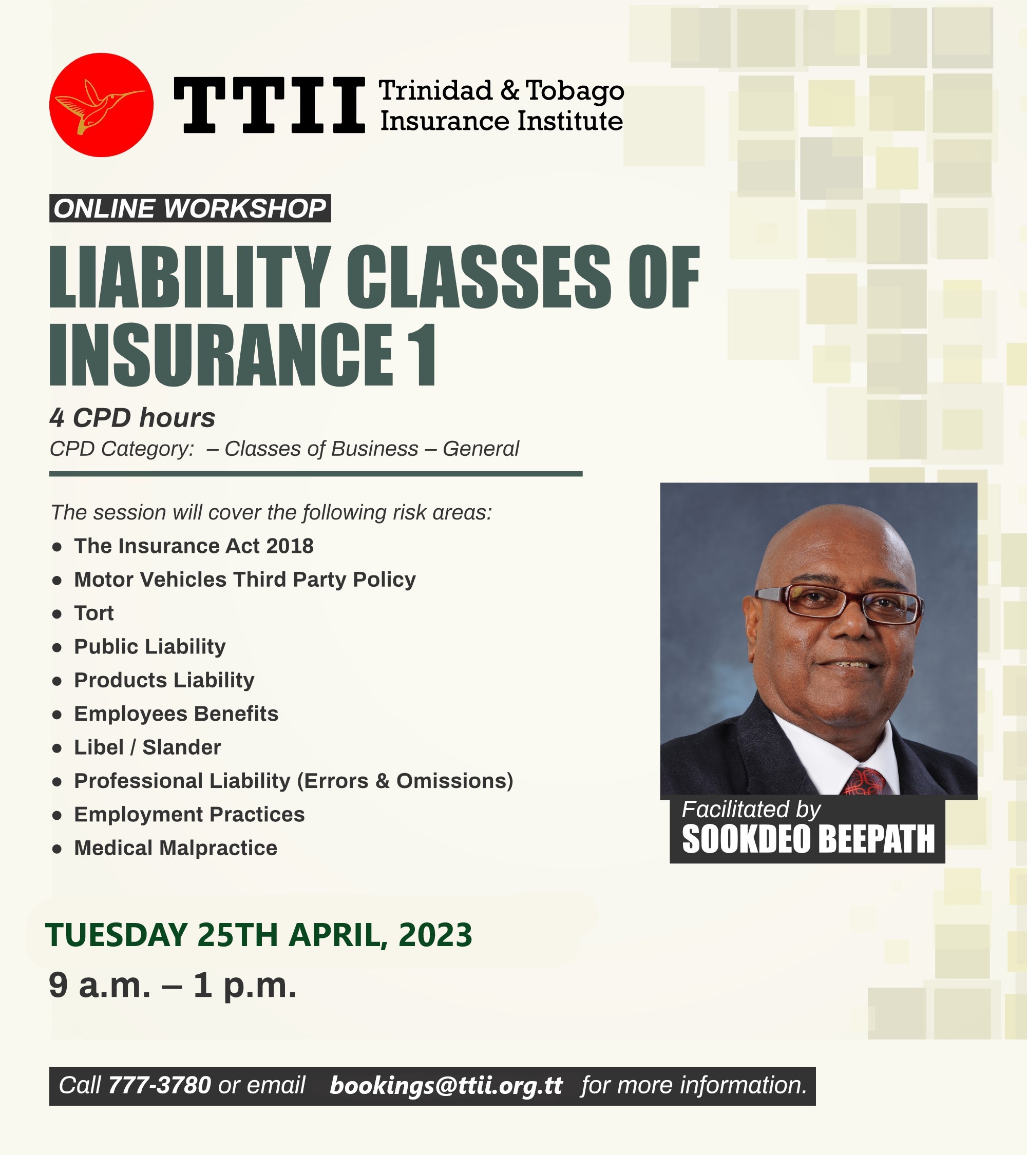 Liability Classes of Insurance I