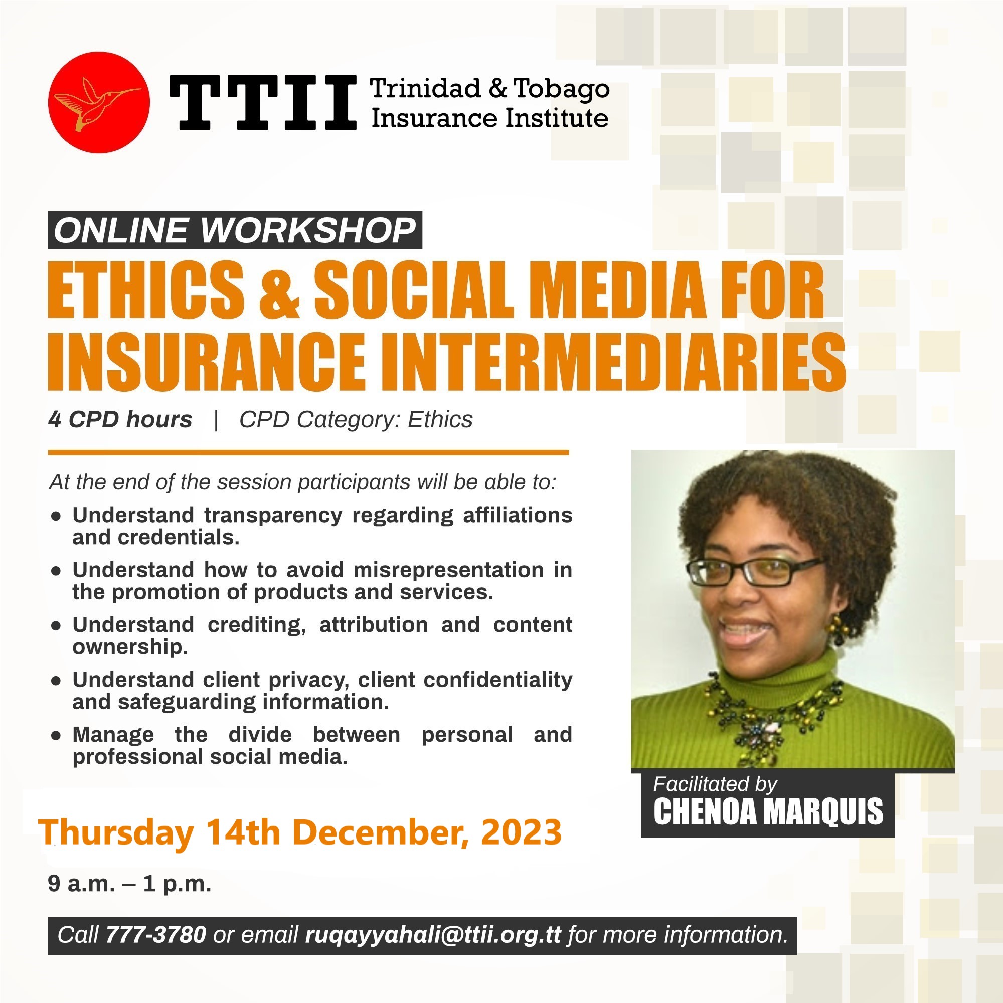 Ethics & Social Media for Insurance Intermediaries