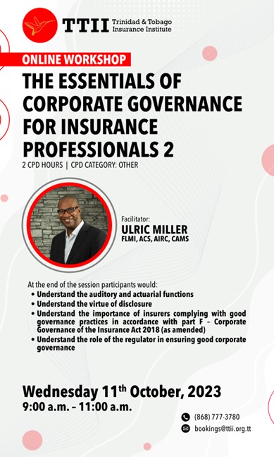 The Essentials of Corporate Governance for Insurance Professionals 2