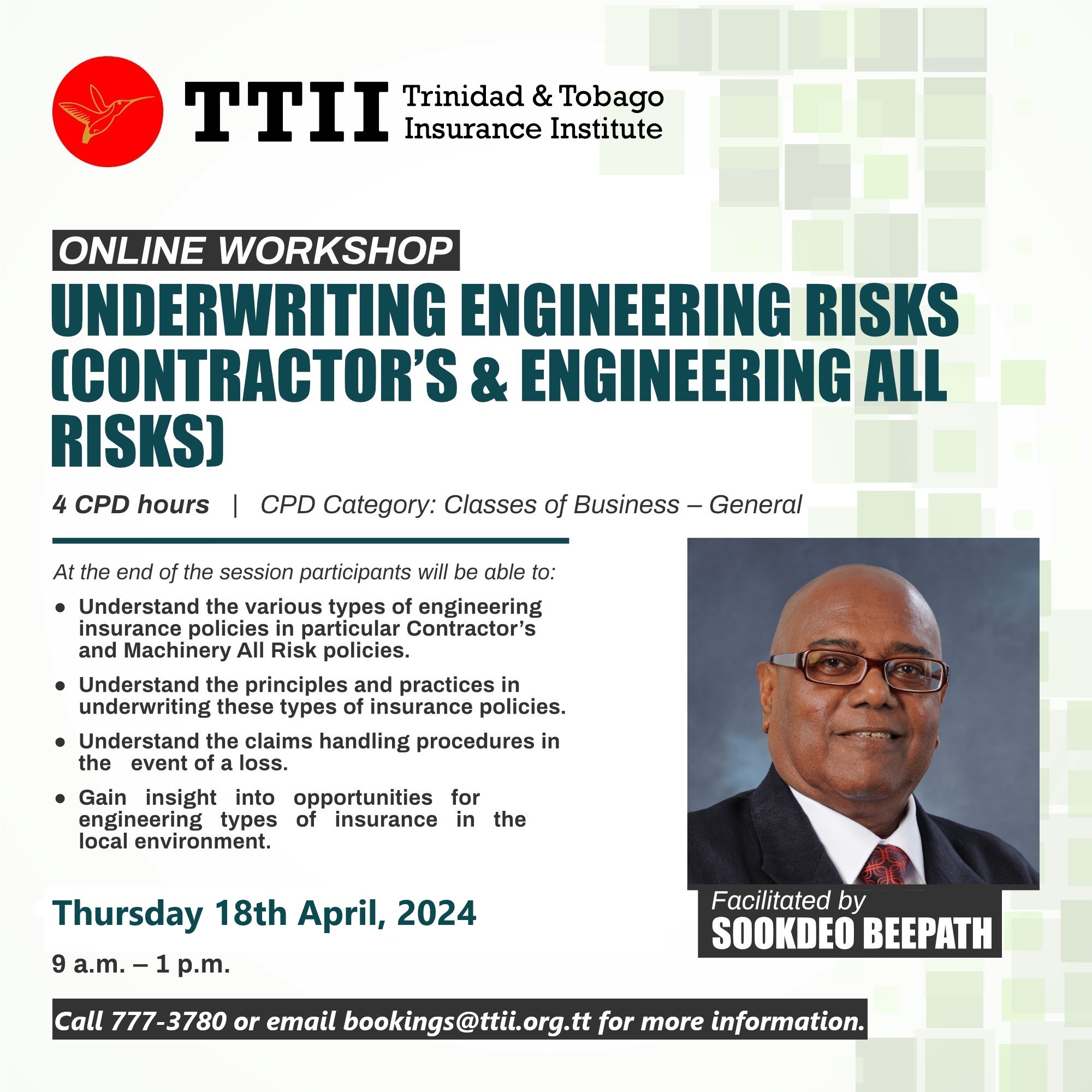 Underwriting Engineering Risks (Contractor’s & Engineering All Risks)