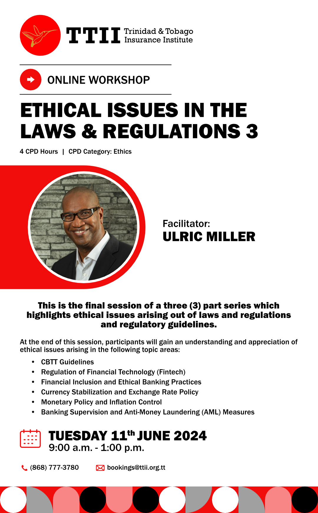 Ethical Issues in the Laws & Regulations 3