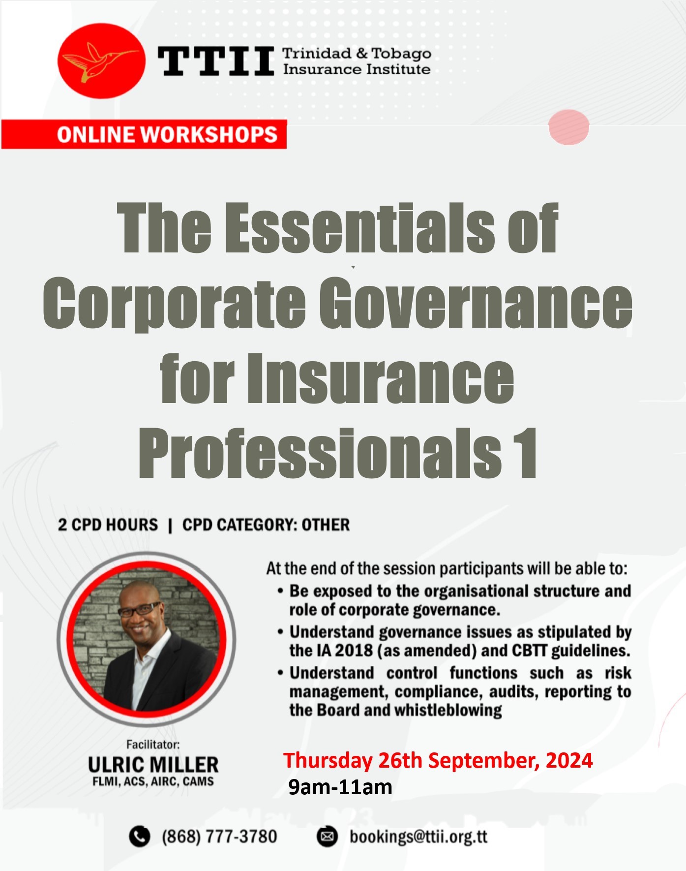 The Essentials of Corporate Governance for Insurance Professionals 1