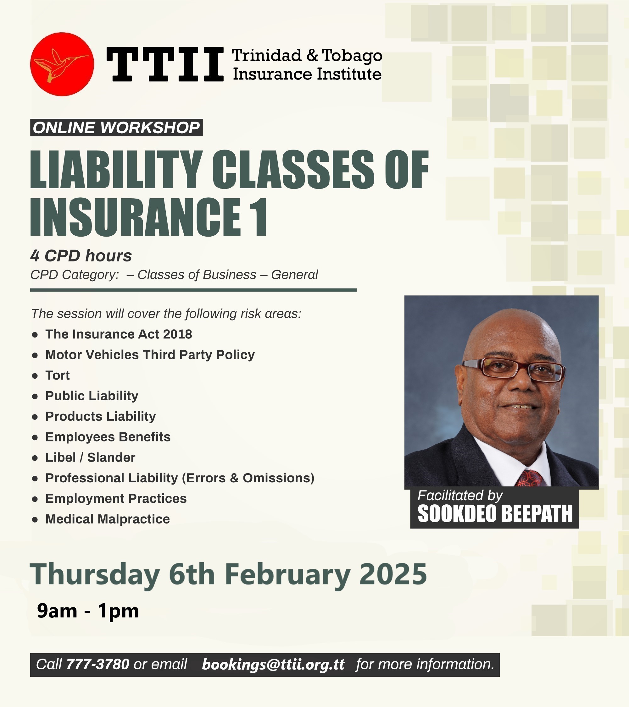 Liability Classes of Insurance I