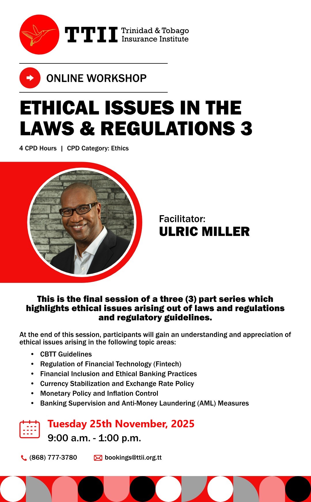 Ethical Issues in the Laws & Regulations 3