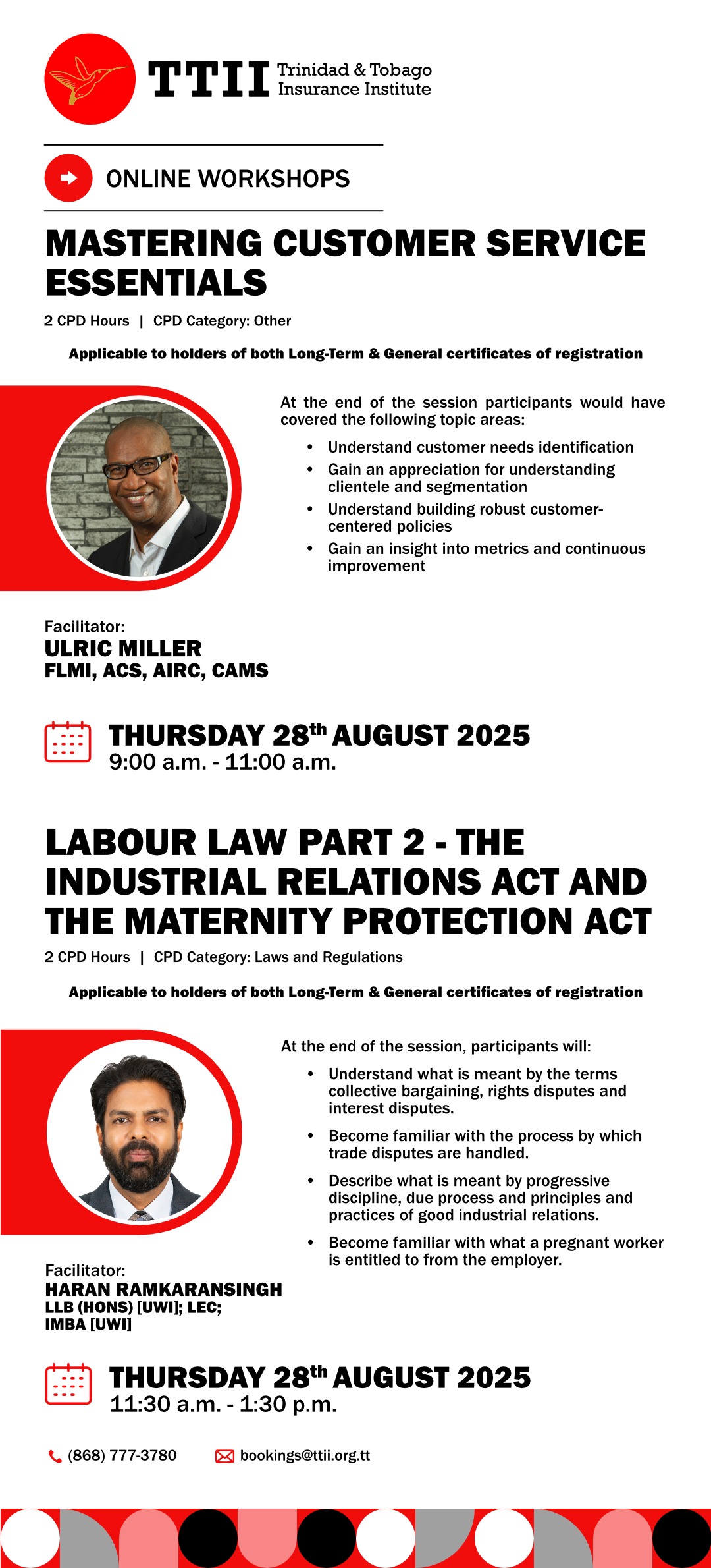 Mastering Customer Service Essentials and Labour Law Part 2 -The Industrial Relations Act and The Maternity Protection Act