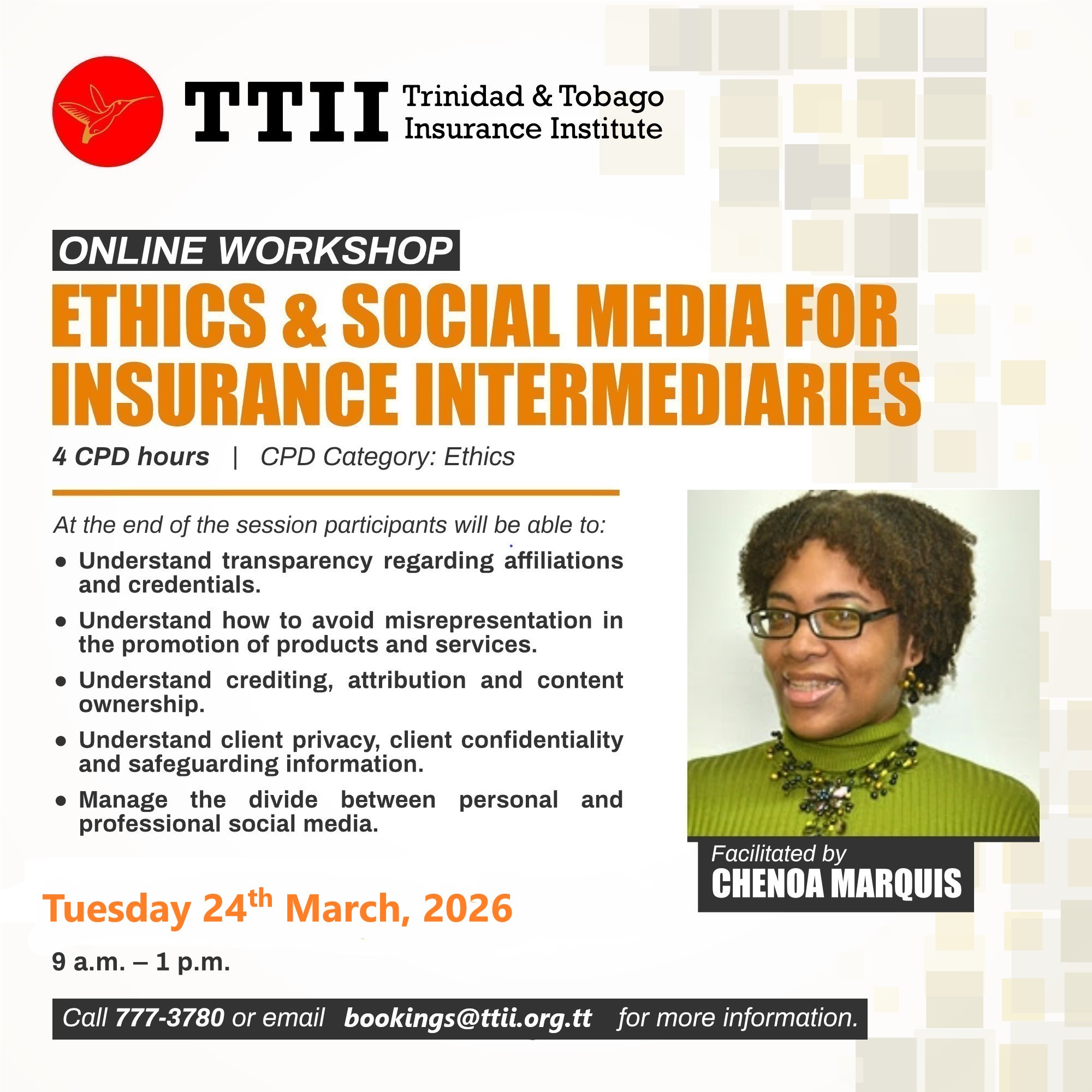 Ethics & Social Media for Insurance Intermediaries