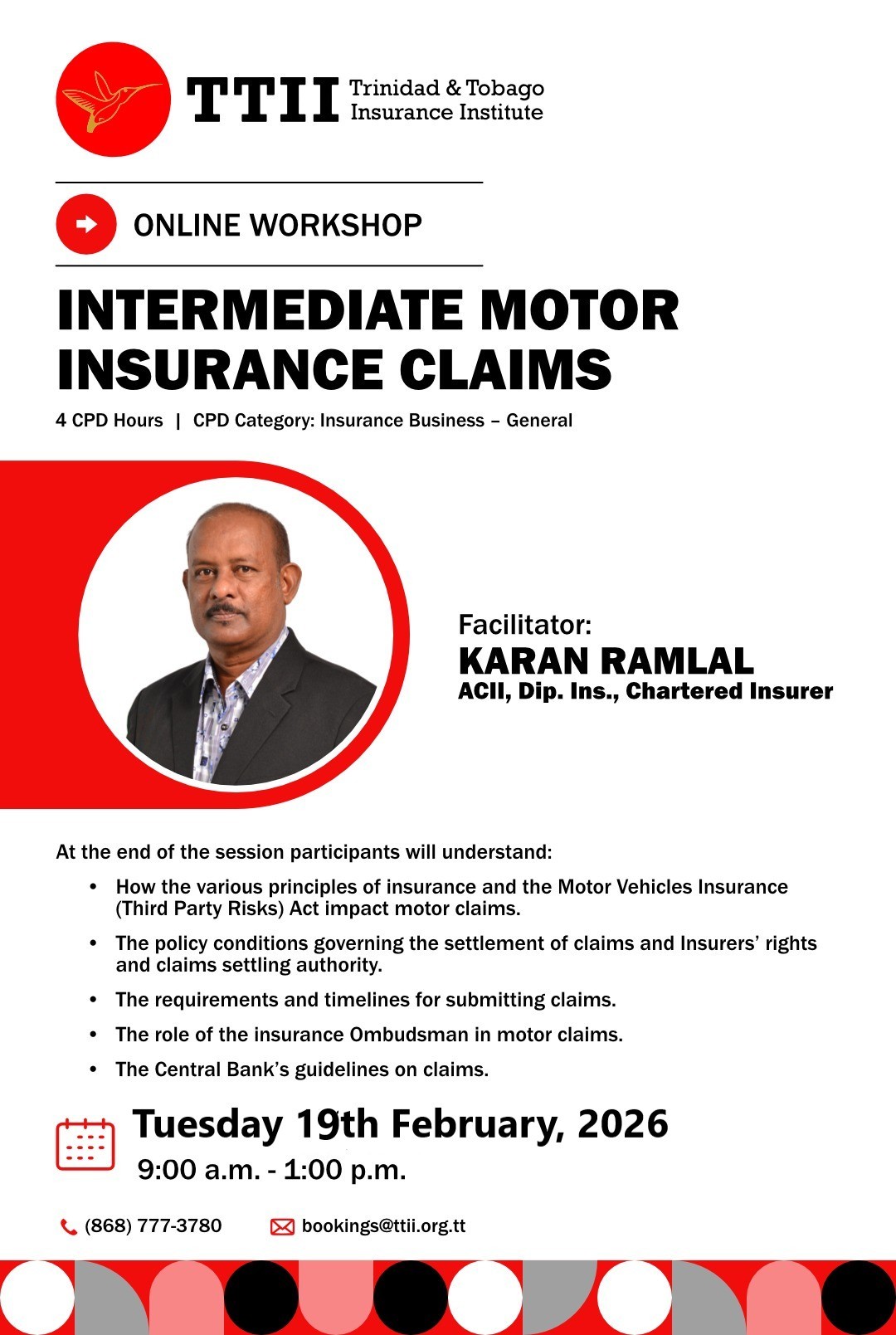 Intermediate Motor Insurance Claims
