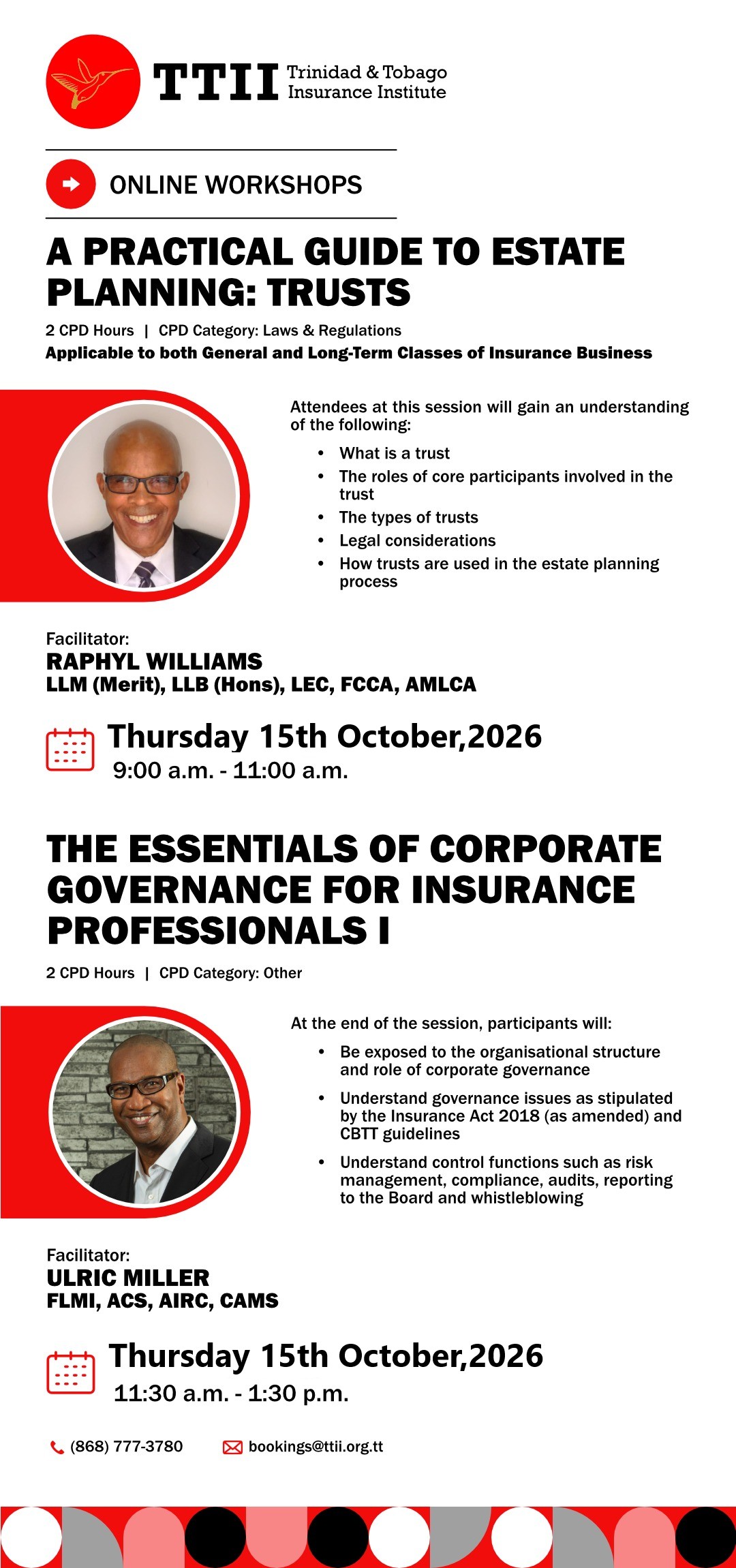 A Practical Guide to Estate Planning: Trusts  & The Essentials of Corporate Governance for Insurance Professionals 1
