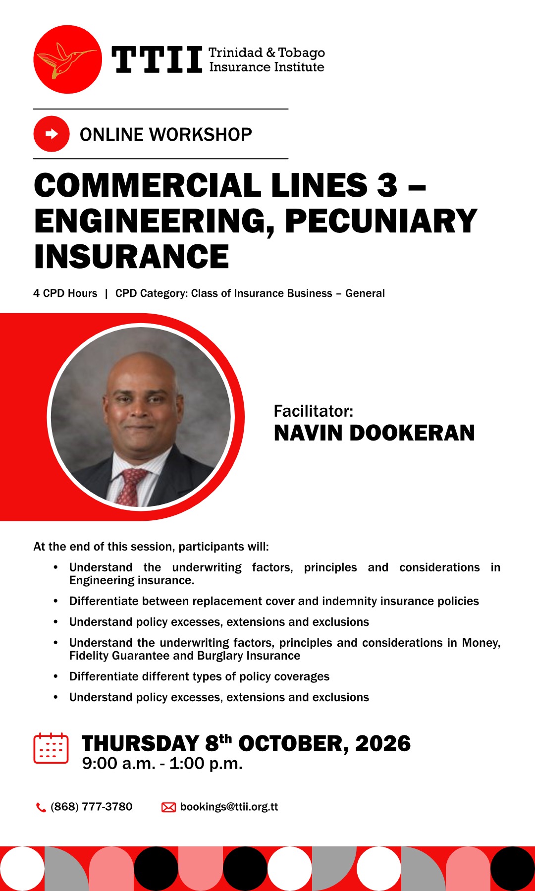 Commercial Lines 3 – Engineering, Pecuniary Insurance