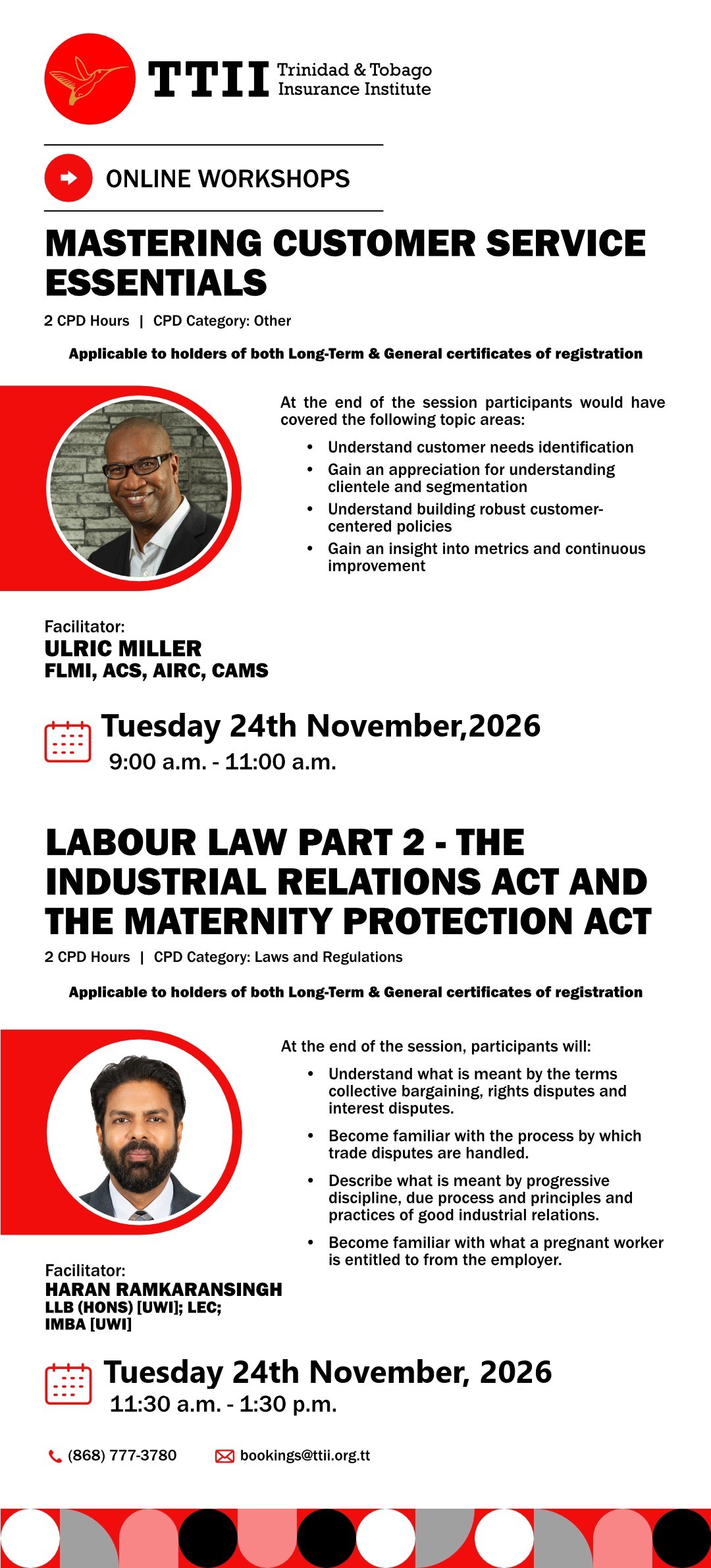 Mastering Customer Service Essentials and Labour Law Part 2 -The Industrial Relations Act and The Maternity Protection Act